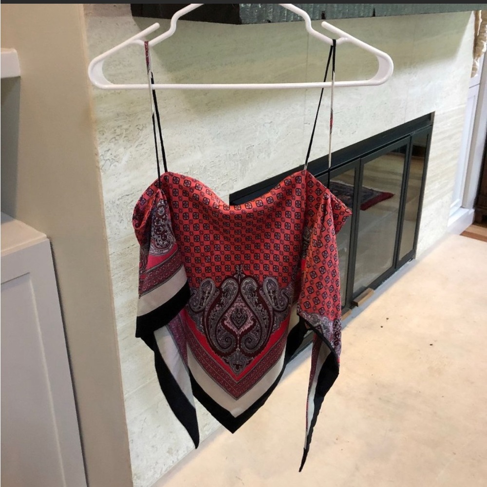 Zara Bandana Top